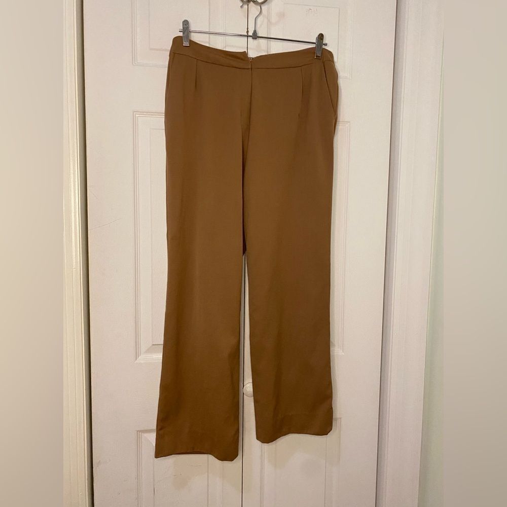 Vintage Oscar De la Renta High Waisted Camel Colored Pants